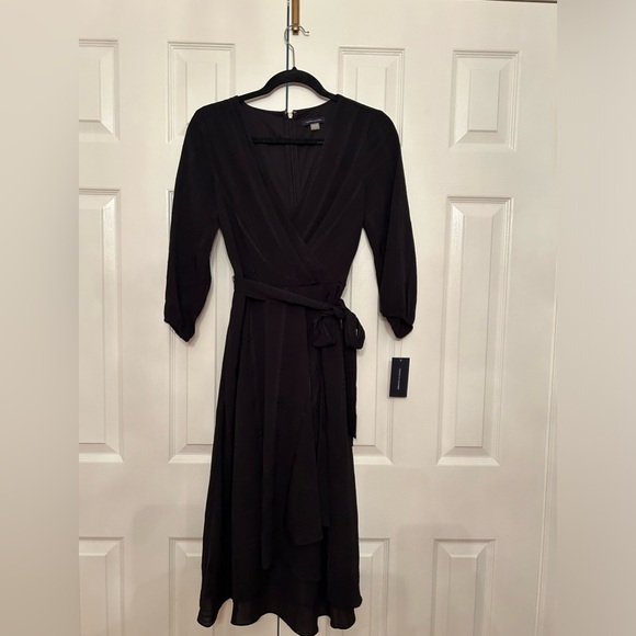 Tommy Hilfiger Dresses & Skirts - New with tag, Tommy Hilfiger midi black dress size 2